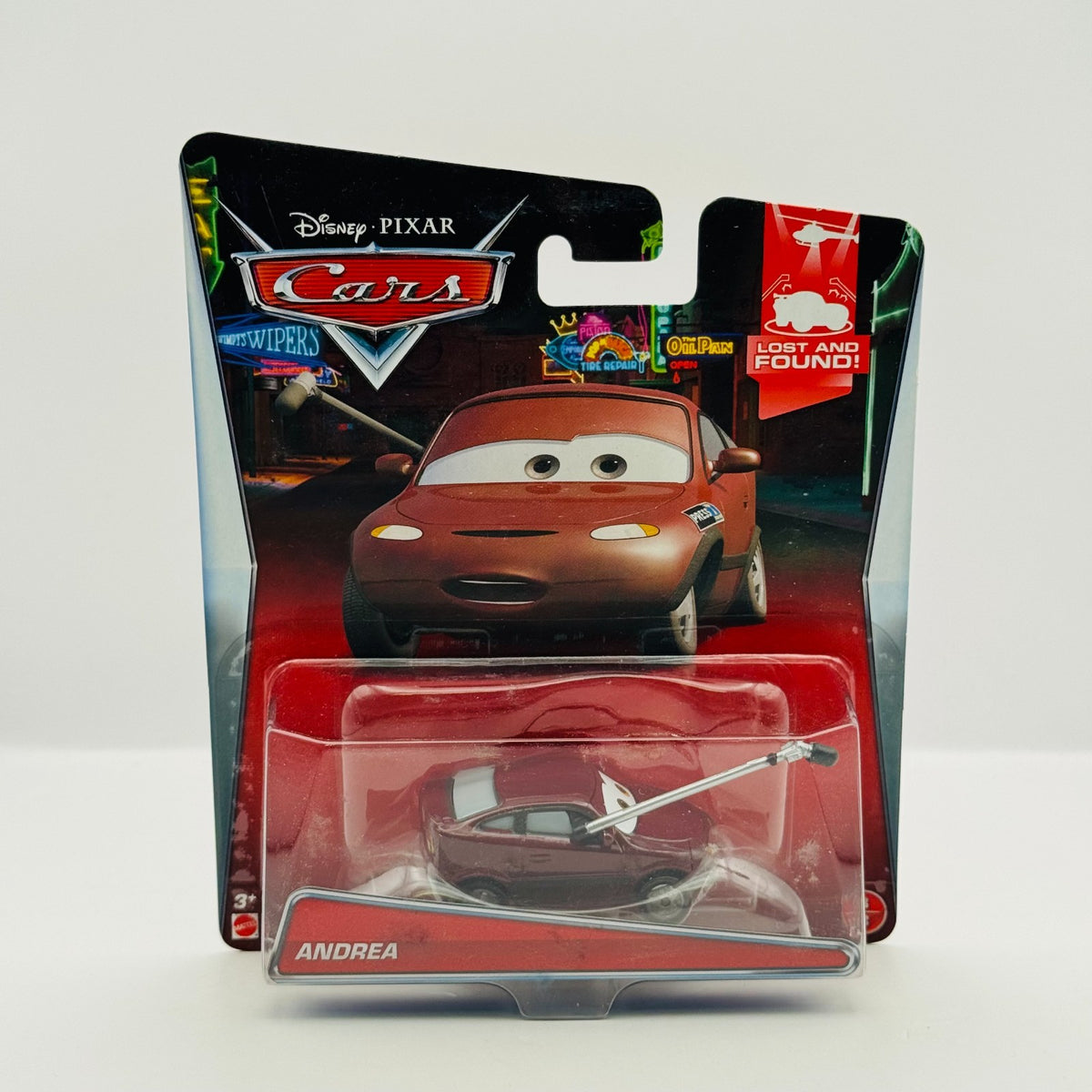 Disney Pixar Cars - ANDREA Lost & Found 2015 - 1:55 Diecast