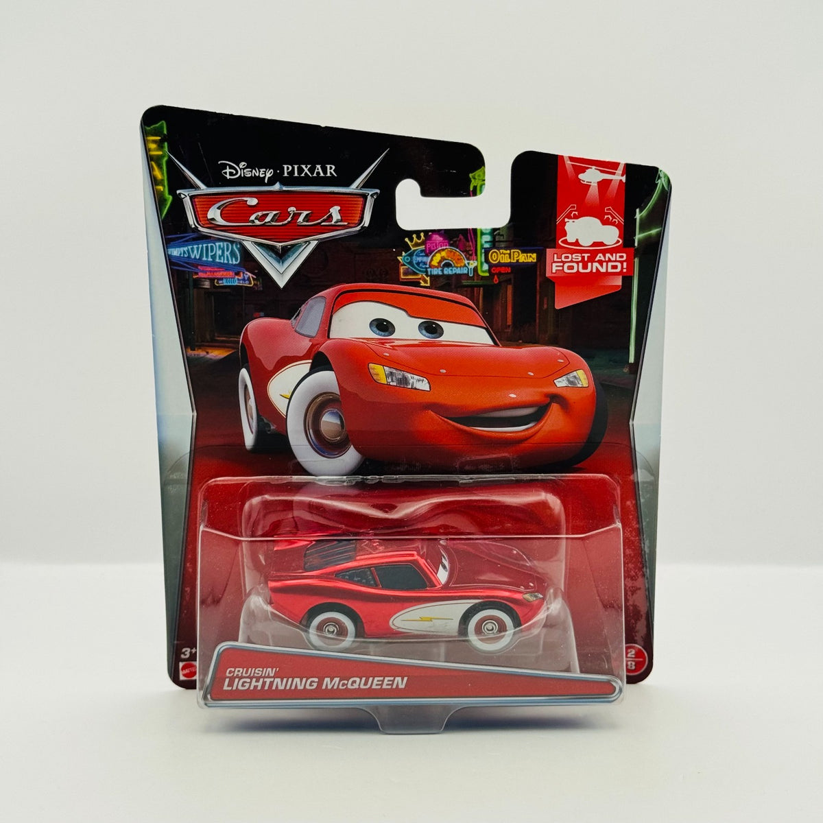 Disney Pixar Cars - CRUISIN' MCQUEEN Lost & Found 2015 - 1:55 Diecast