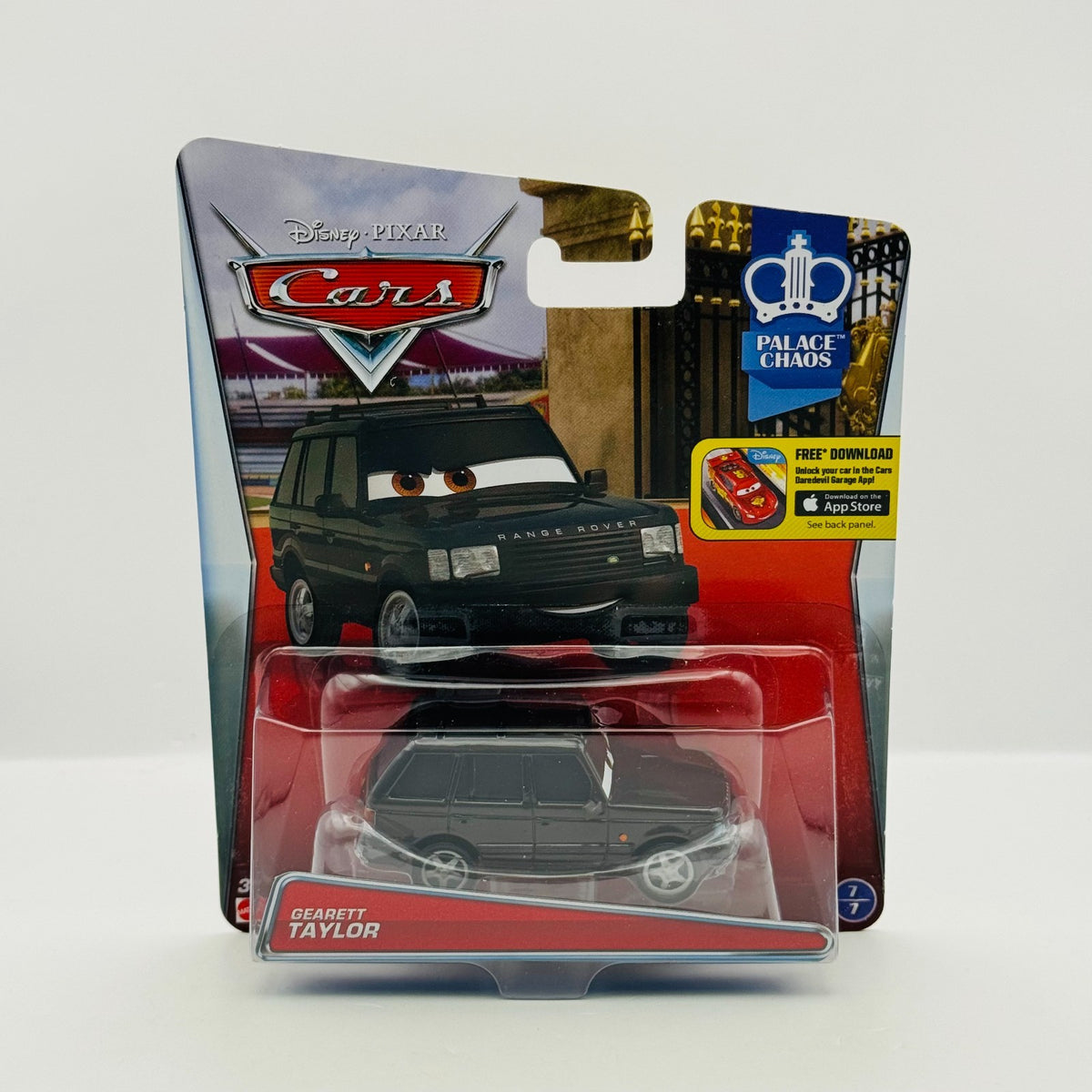 Disney Pixar Cars - GEARETT TAYLOR Range Rover Palace Chaos 2015 - 1:55 Diecast