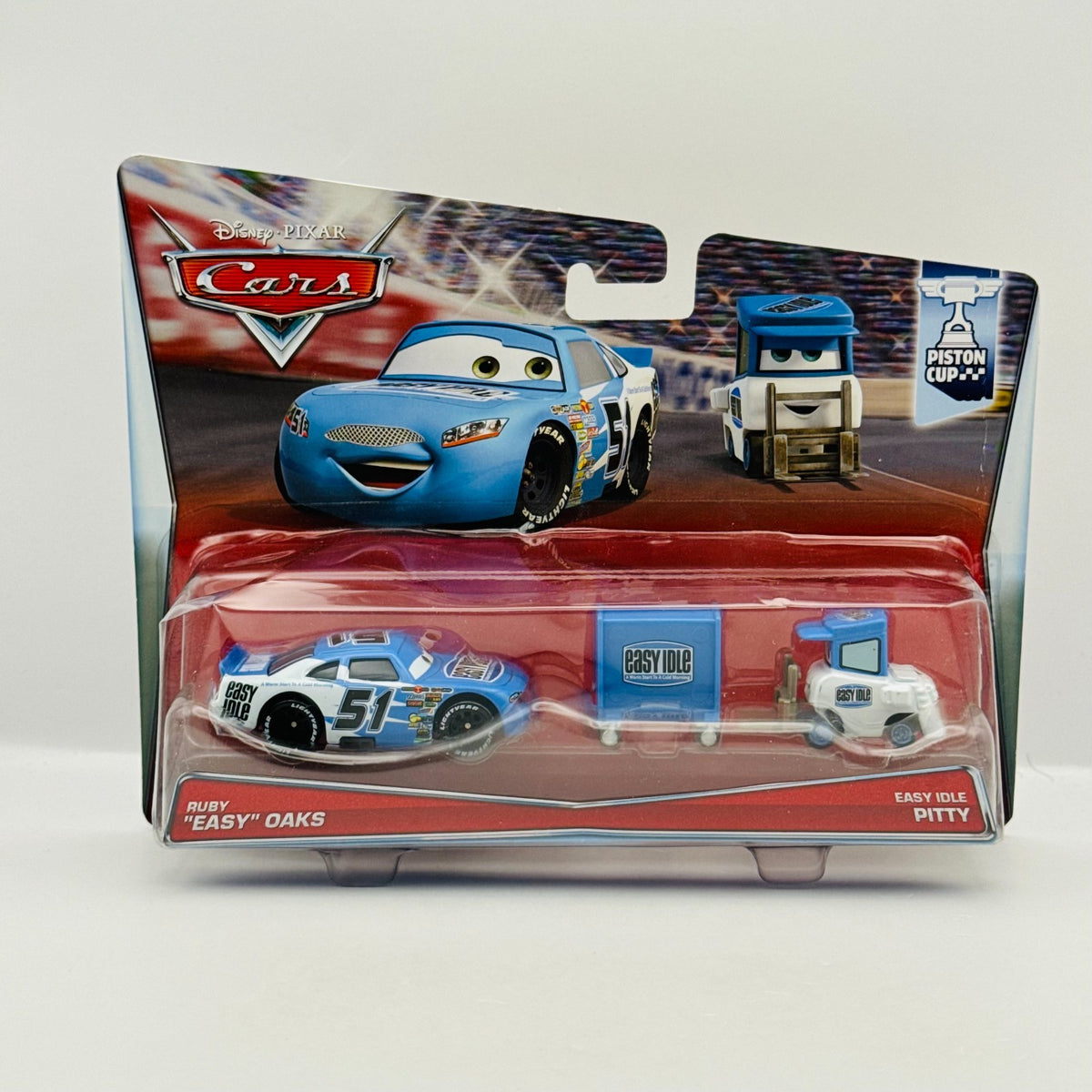 Disney Pixar Cars - RUBY EASY OAKS & EASY IDLE PITTY 2015 - 1:55 Diecast