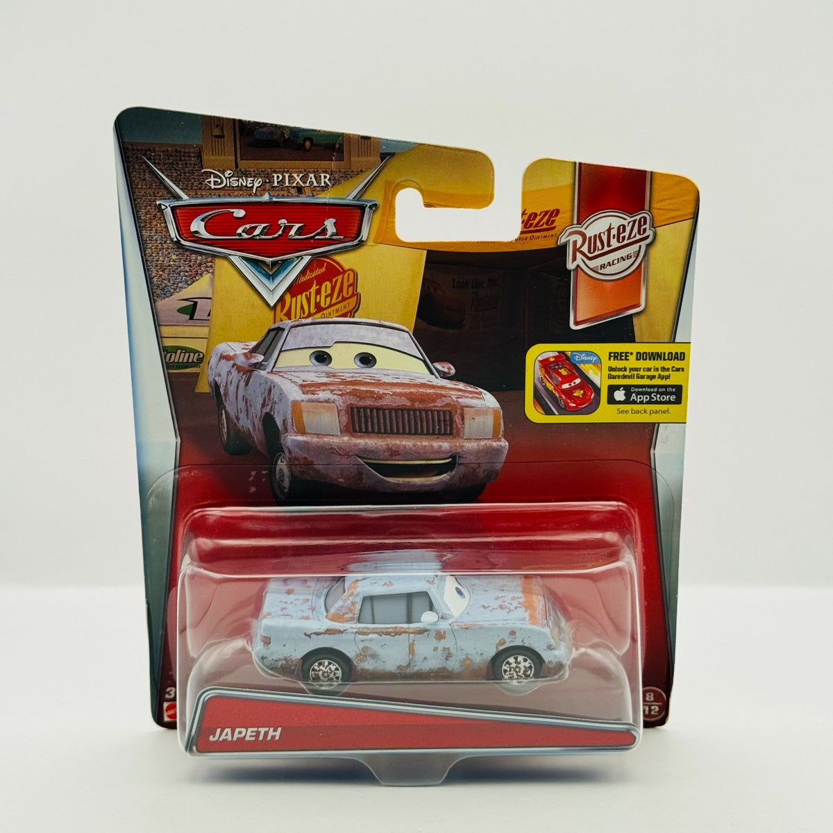 Disney Pixar Cars - JAPETH Rusteze Racing 2016 - 1:55 Diecast