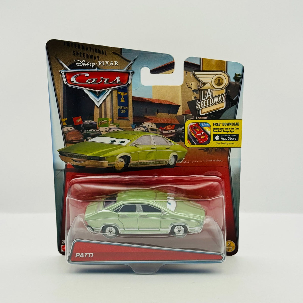 Disney Pixar Cars - PATTI PATTY LA Speedway 2016 - 1:55 Diecast