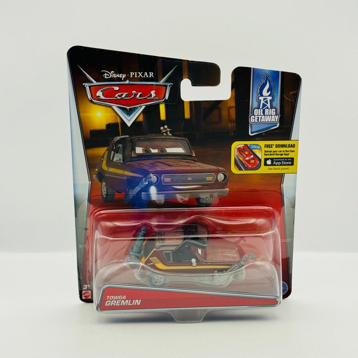 Disney Pixar Cars - TOWGA GREMLIN Oil Rig Getaway 2016 - 1:55 Diecast