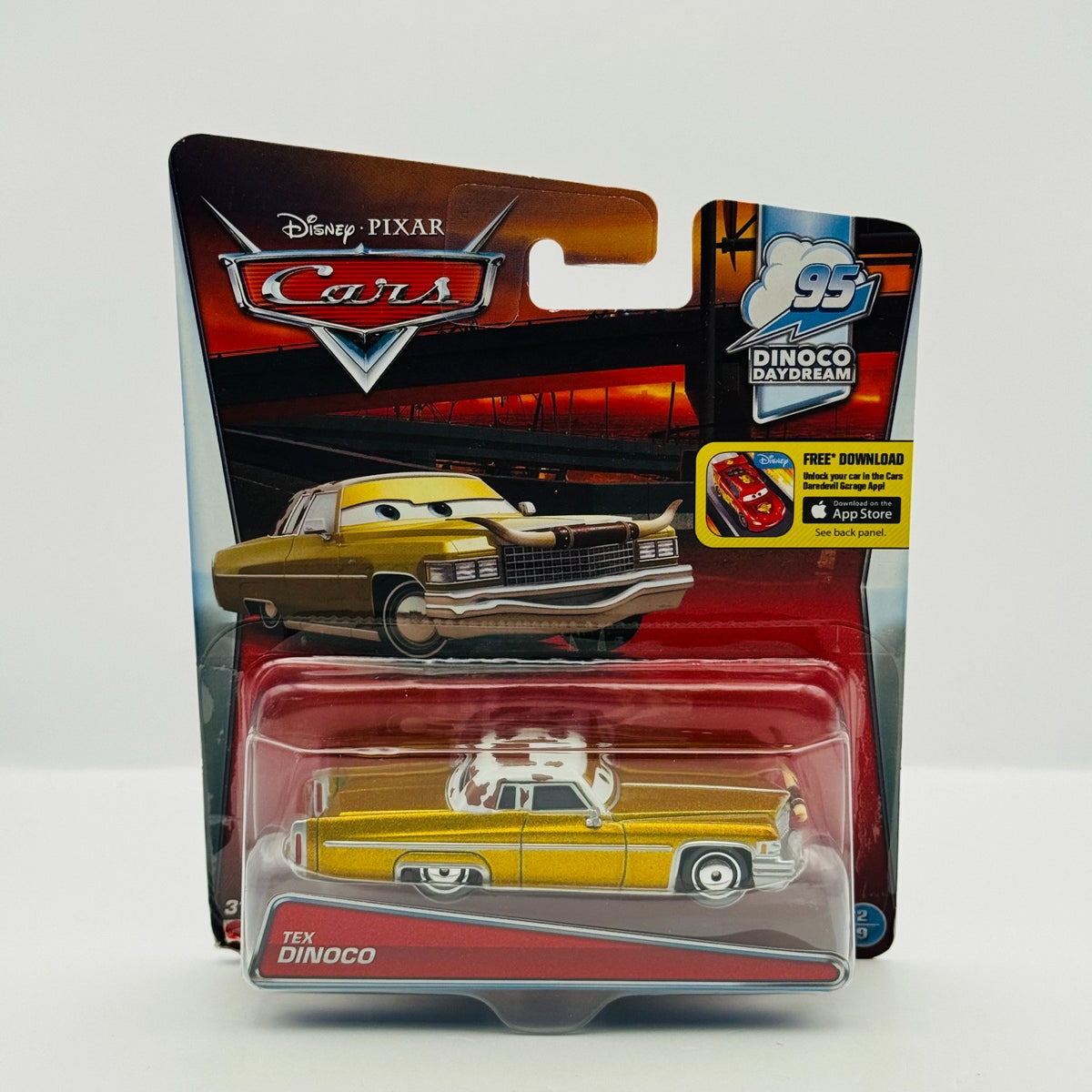 Disney Pixar Cars - TEX DINOCO Dinoco DayDream 2016 - 1:55 Diecast
