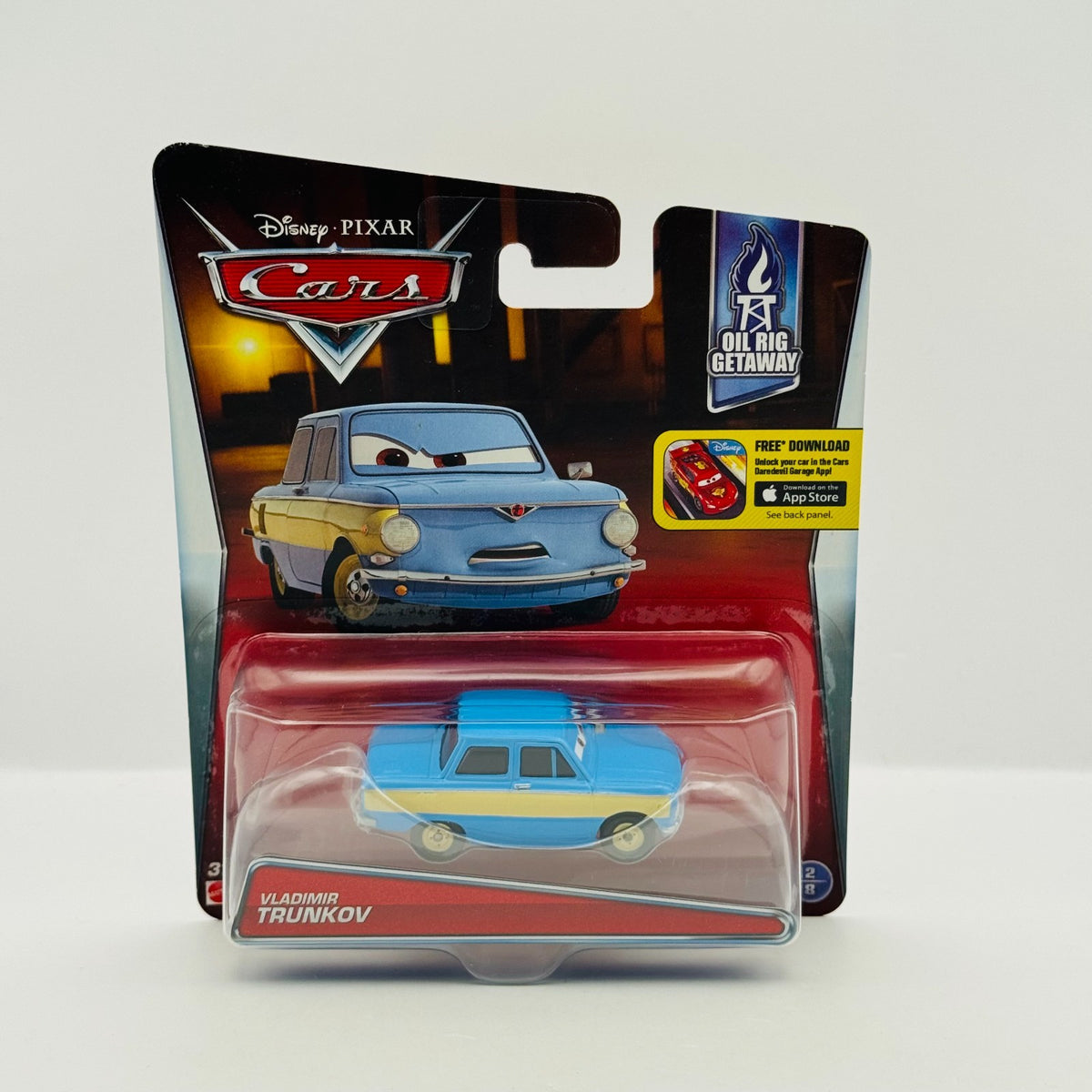 Disney Pixar Cars - VLADIMIR TRUNKOV Oil Rig Getaway 2016 - 1:55 Diecast