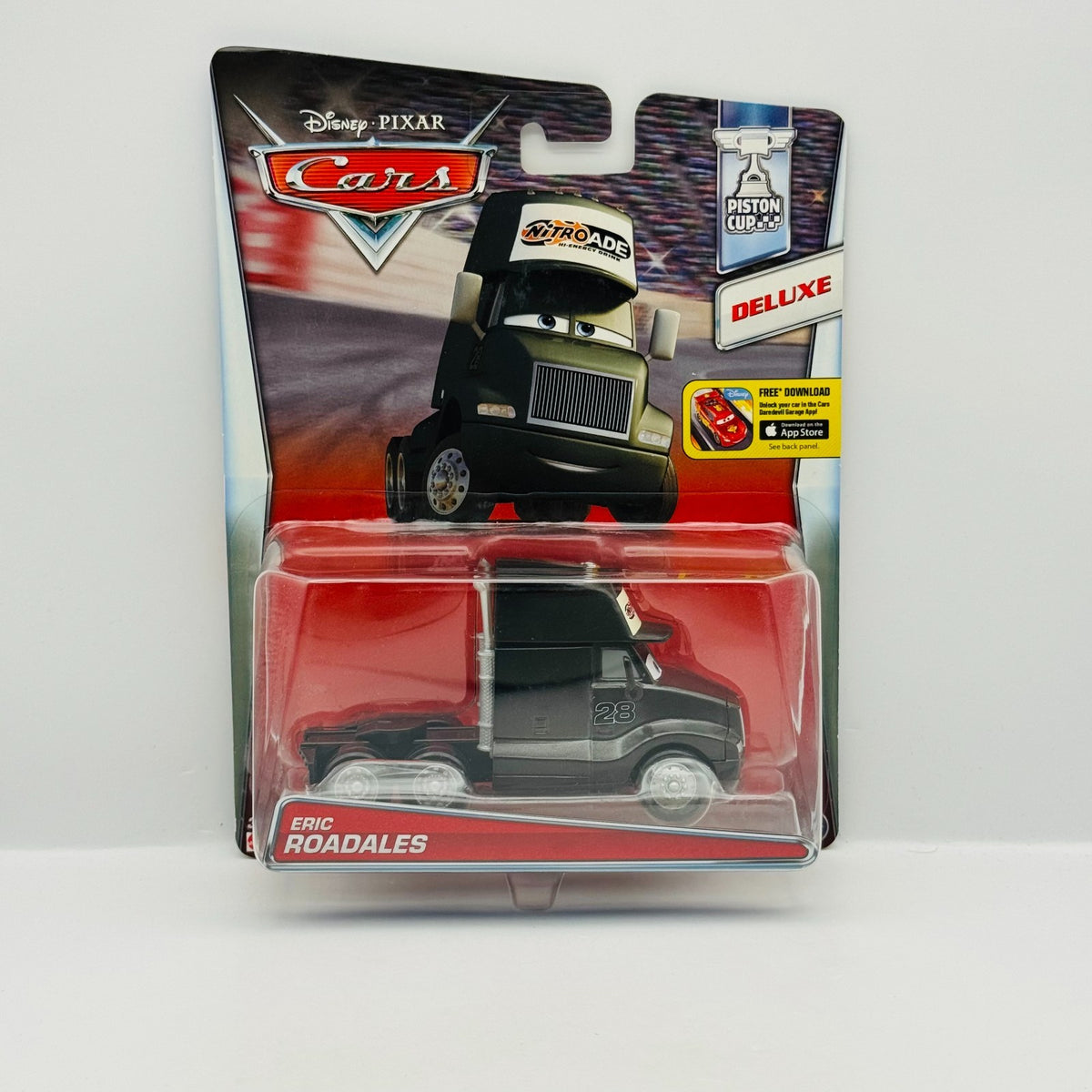 Disney Pixar Cars - ERIC ROADALES NITROADE SEMI HAULER Deluxe 2016- 1:55 Diecast
