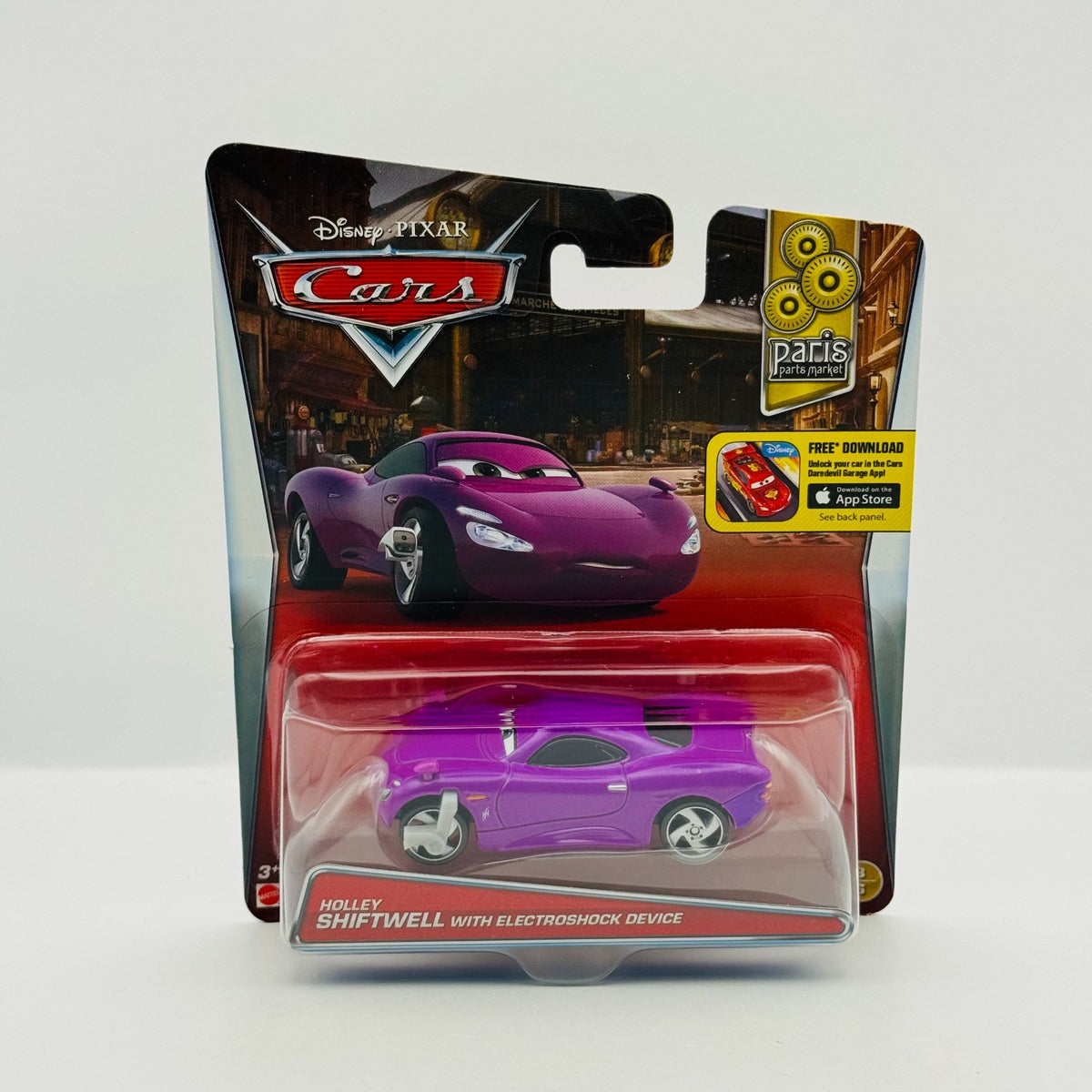 Disney Pixar Cars - HOLLEY SHIFTWELL WITH ELECTROSHOCK DEVIVE 2016 -1:55 Diecast