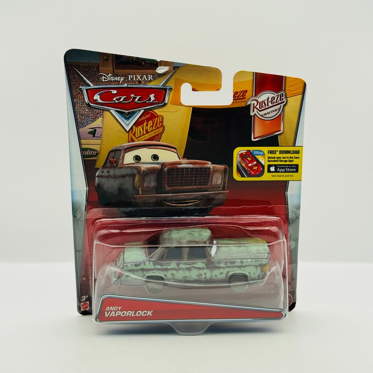 Disney Pixar Cars - ANDY VAPORLOCK Rusteze Racing 2016 - 1:55 Diecast