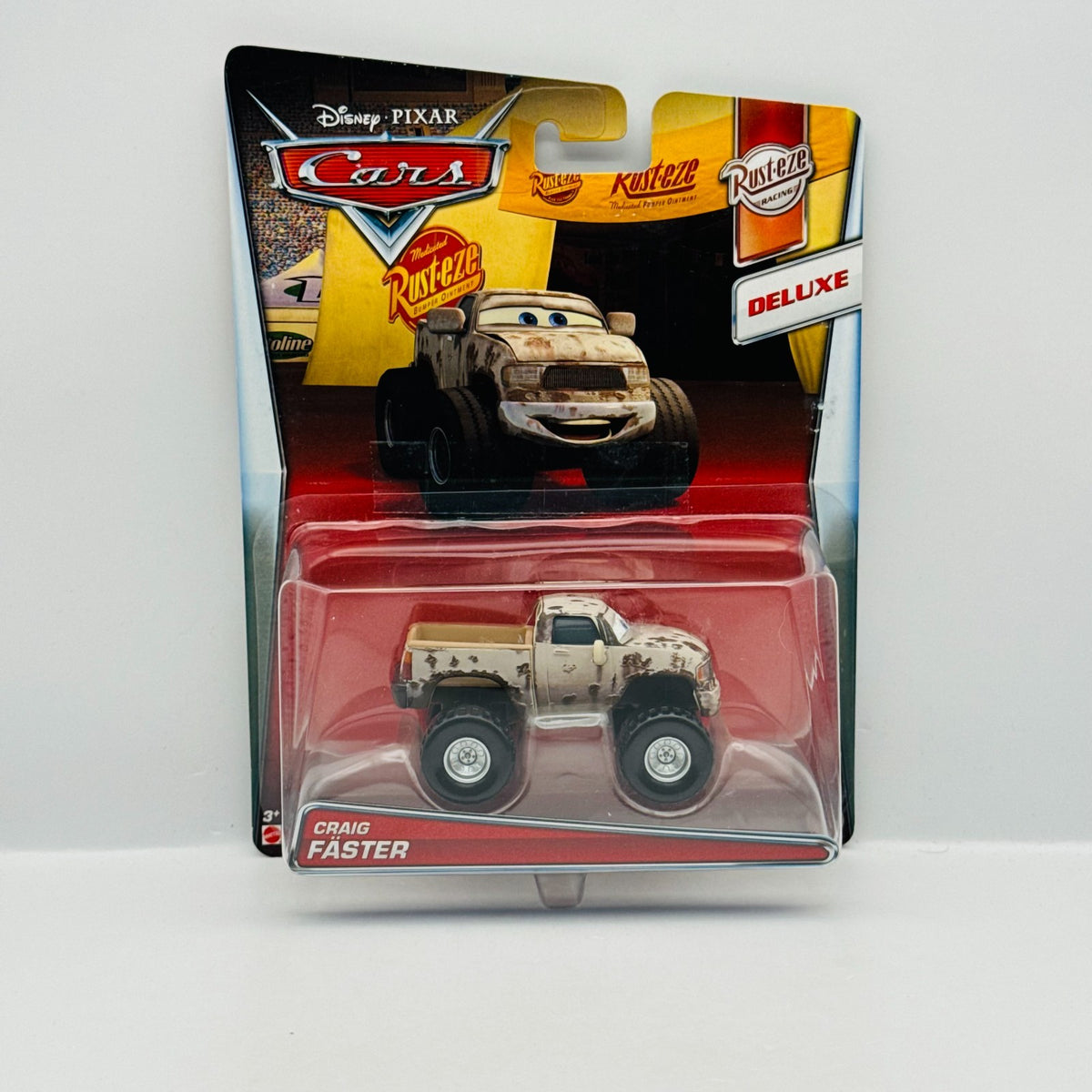 Disney Pixar Cars - CRAIG FÄSTER Deluxe Rusteze Racing 2016 - 1:55 Diecast