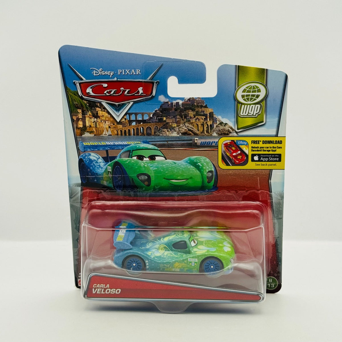 Disney Pixar Cars - CARLA VELOSO WGP 2016 - 1:55 Diecast