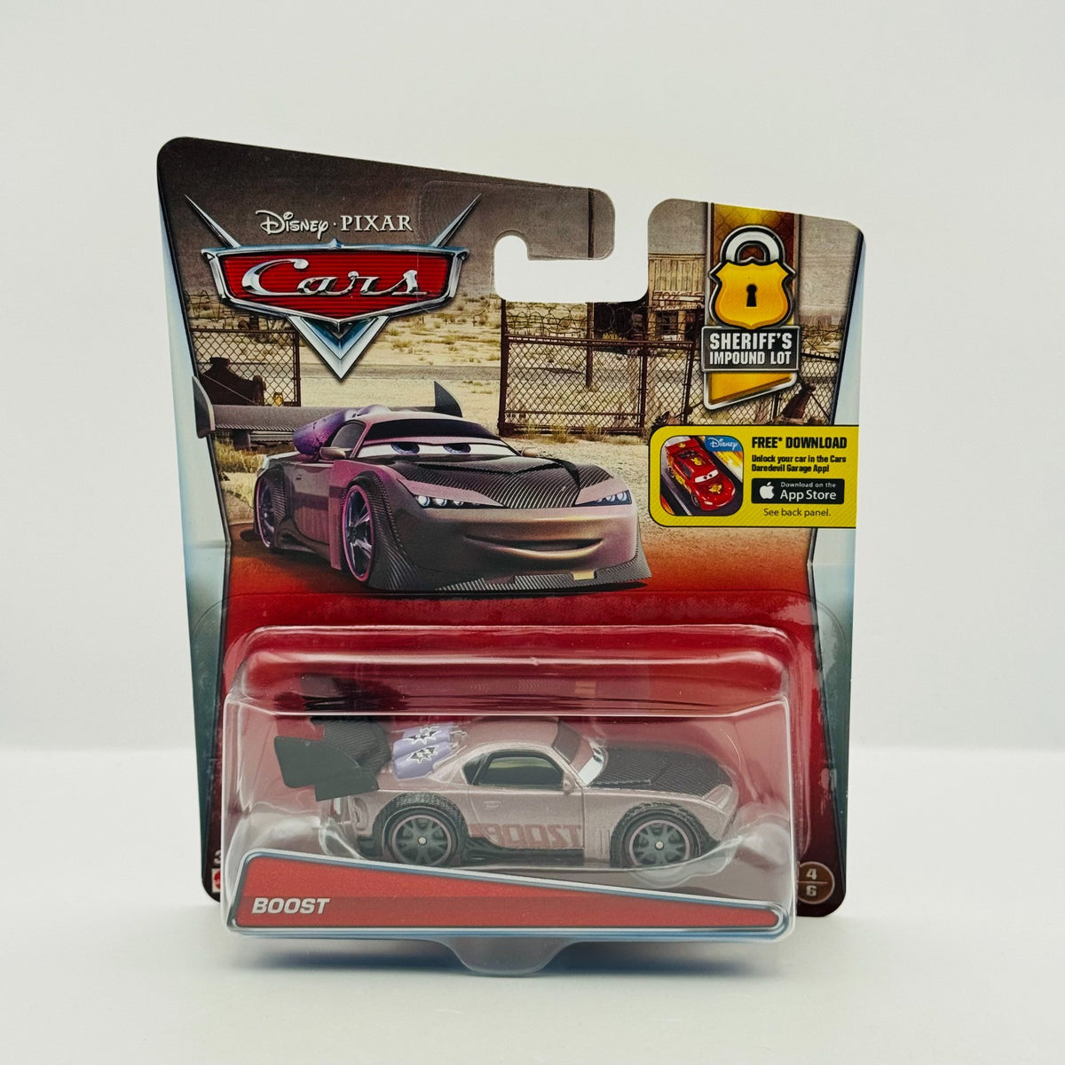 Disney Pixar Cars - BOOST Tuners Sheriff's Impound Lot 2016 - 1:55 Diecast