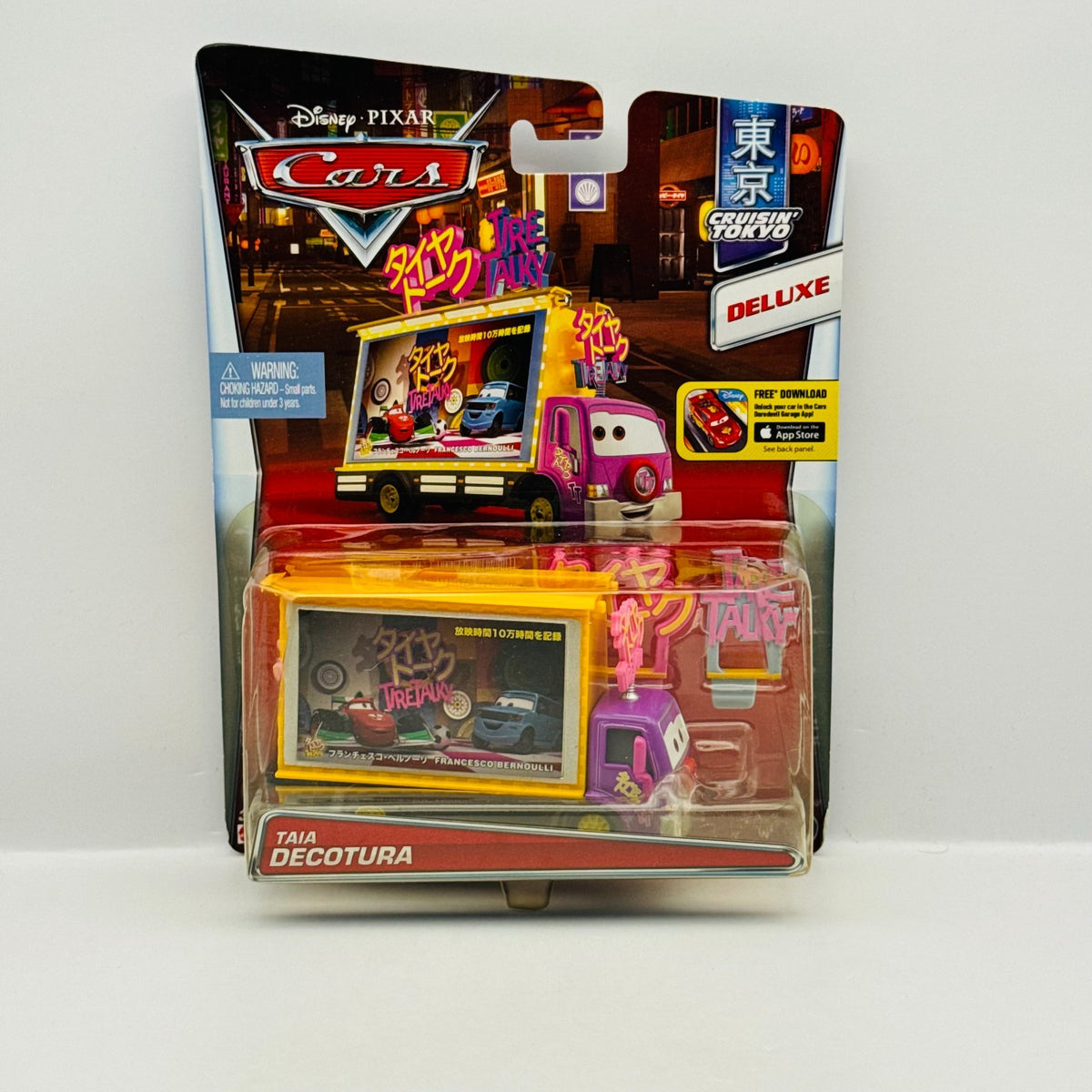 Disney Pixar Cars - TAIA DECOTOURA Deluxe Cruisin' Tokyo 2016 - 1:55 Diecast