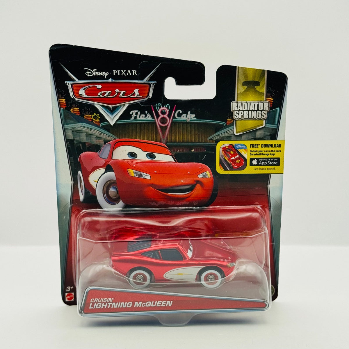Disney Pixar Cars - CRUISIN' MCQUEEN Radiator Springs 2016 - 1:55 Diecast