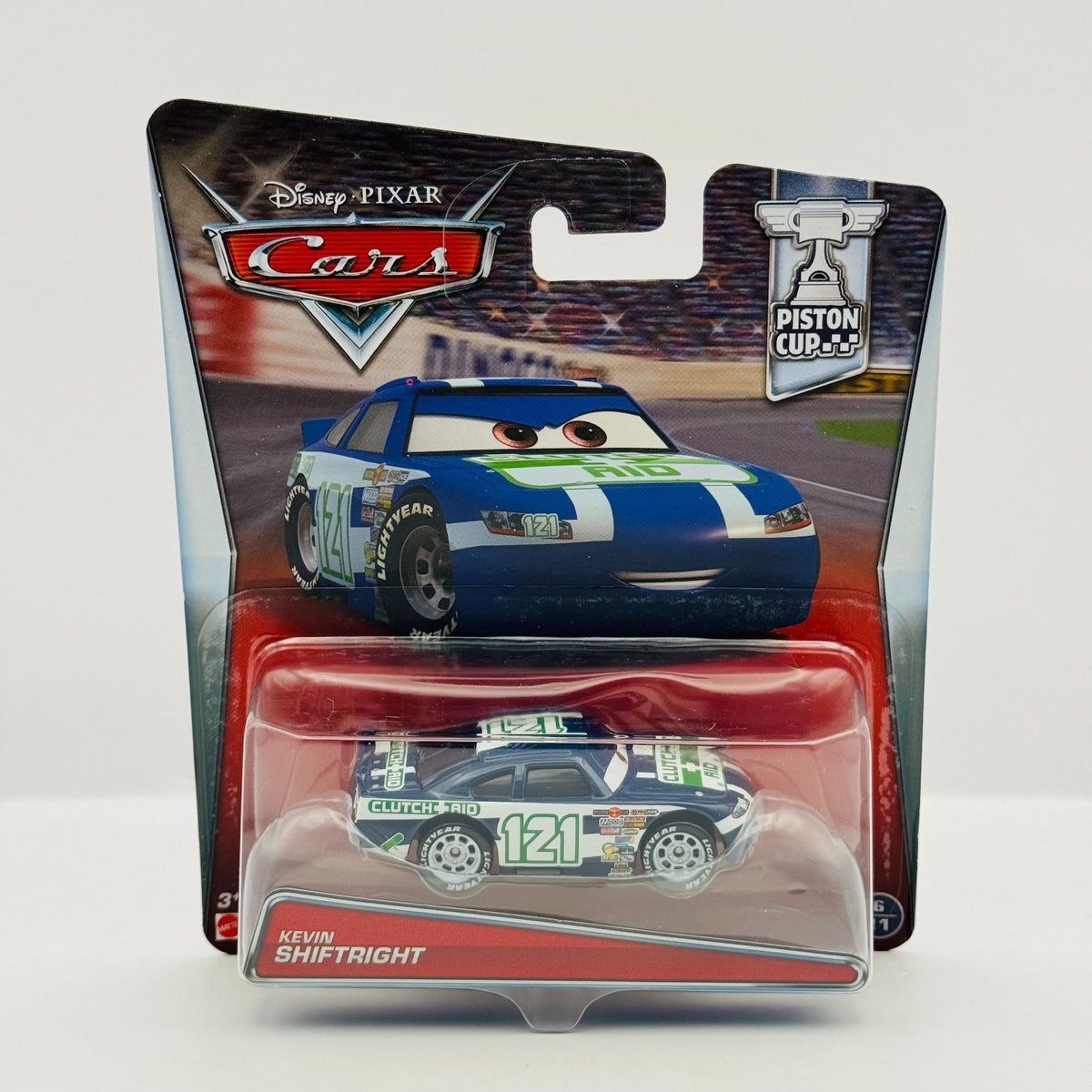 Disney Pixar Cars - CLUTCH AID KEVIN SHIFTRIGHT Piston Cup 2017 - 1:55 Diecast