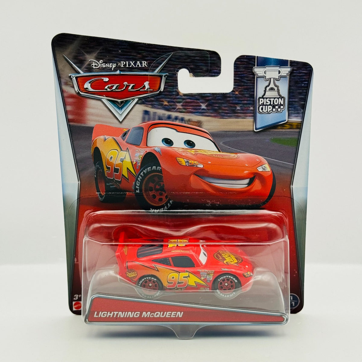 Disney Pixar Cars - CARS 1 LIGHTNING MCQUEEN Piston Cup 2017 - 1:55 Diecast
