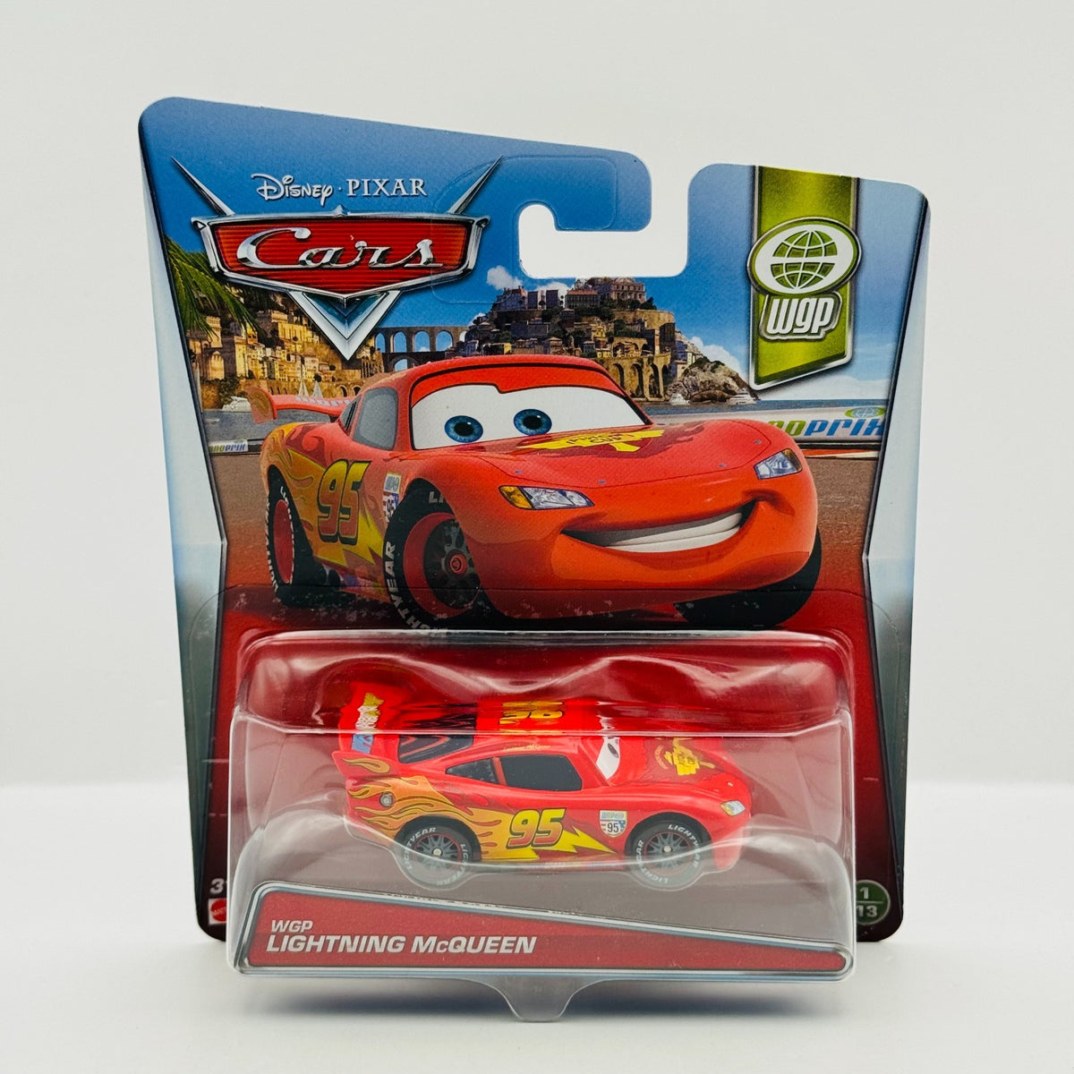 Disney Pixar Cars - CARS 2 LIGHTNING MCQUEEN WGP 2017 - 1:55 Diecast