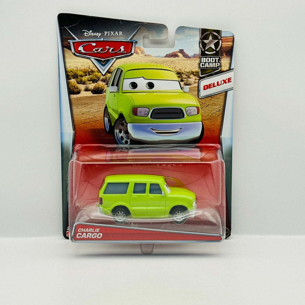 Disney Pixar Cars - CHARLIE CARGO Sarge's Boot Camp 2017  - 1:55 Diecast