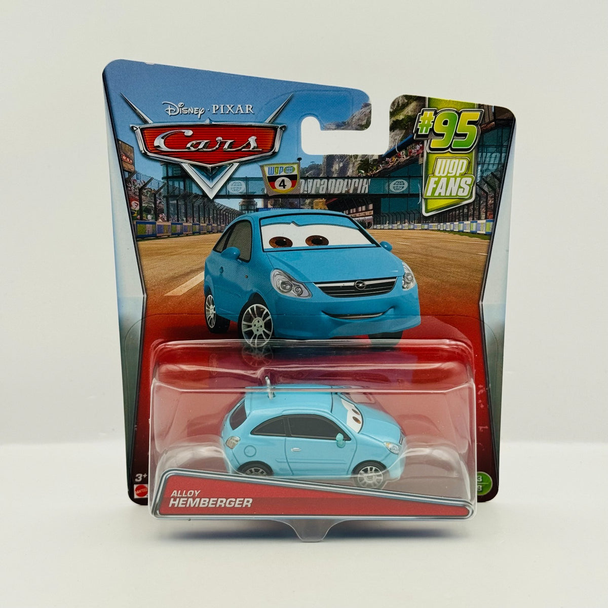 Disney Pixar Cars - ALLOY HEMBERGER WGP Fans 2017 - 1:55 Diecast