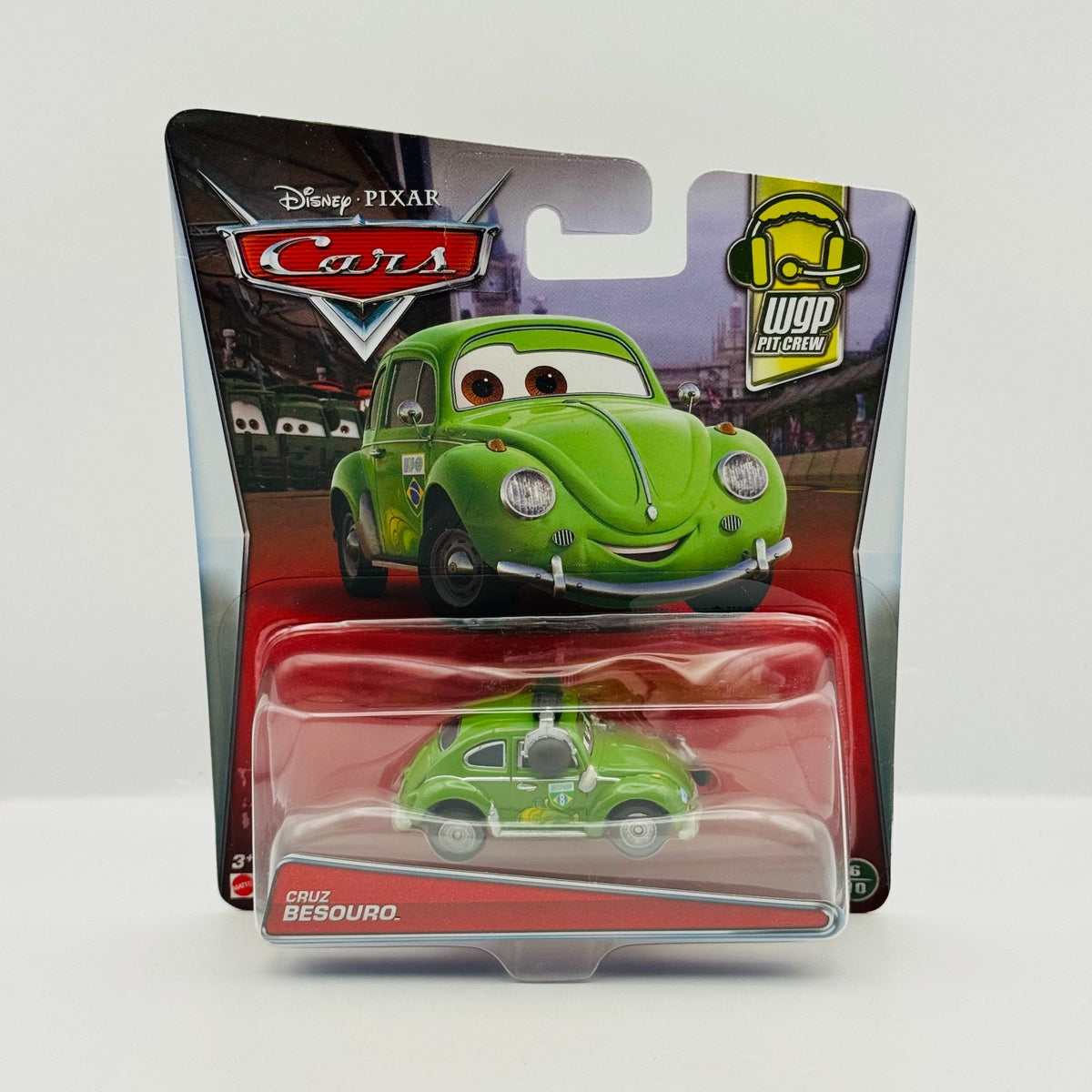Disney Pixar Cars - CRUZ BESOURO CARLA CREW CHIEF WGP Pit Crew 2017 1:55 Diecast