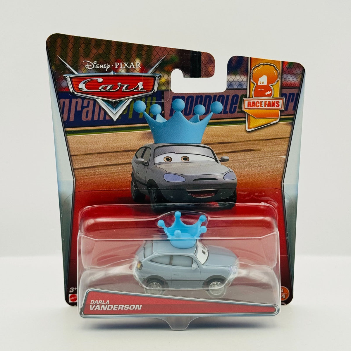 Disney Pixar Cars - DARLA VANDERSON Race Fans 2017 - 1:55 Diecast