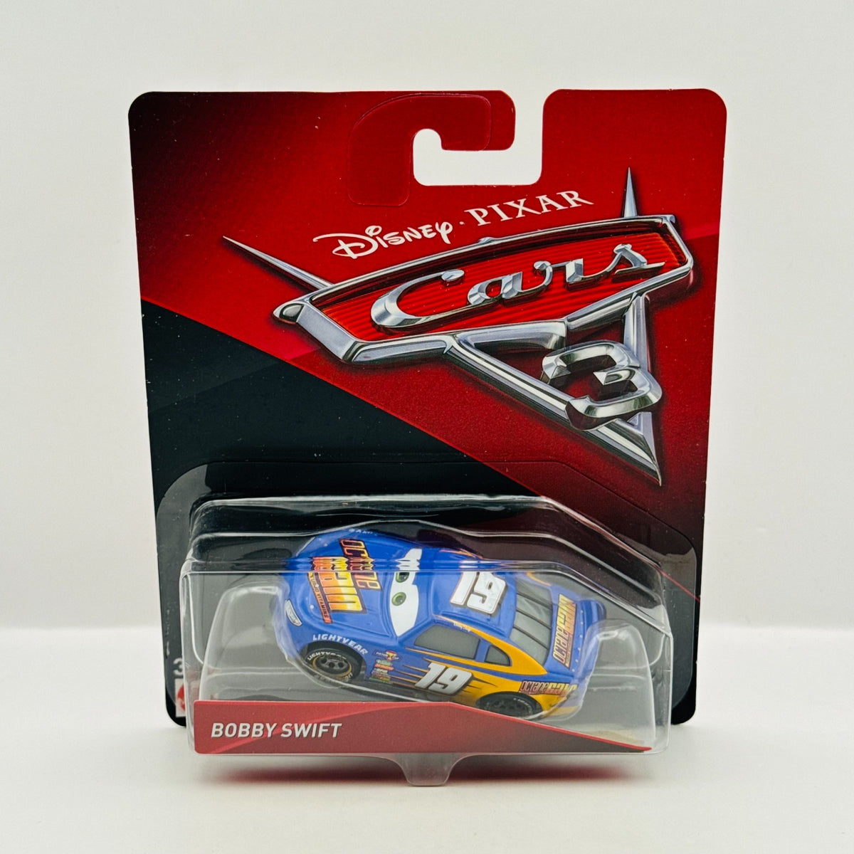 Disney Pixar Cars - BOBBY SWIFT OCTANE GAIN Veteran Cars 3 2017 - 1:55 Diecast