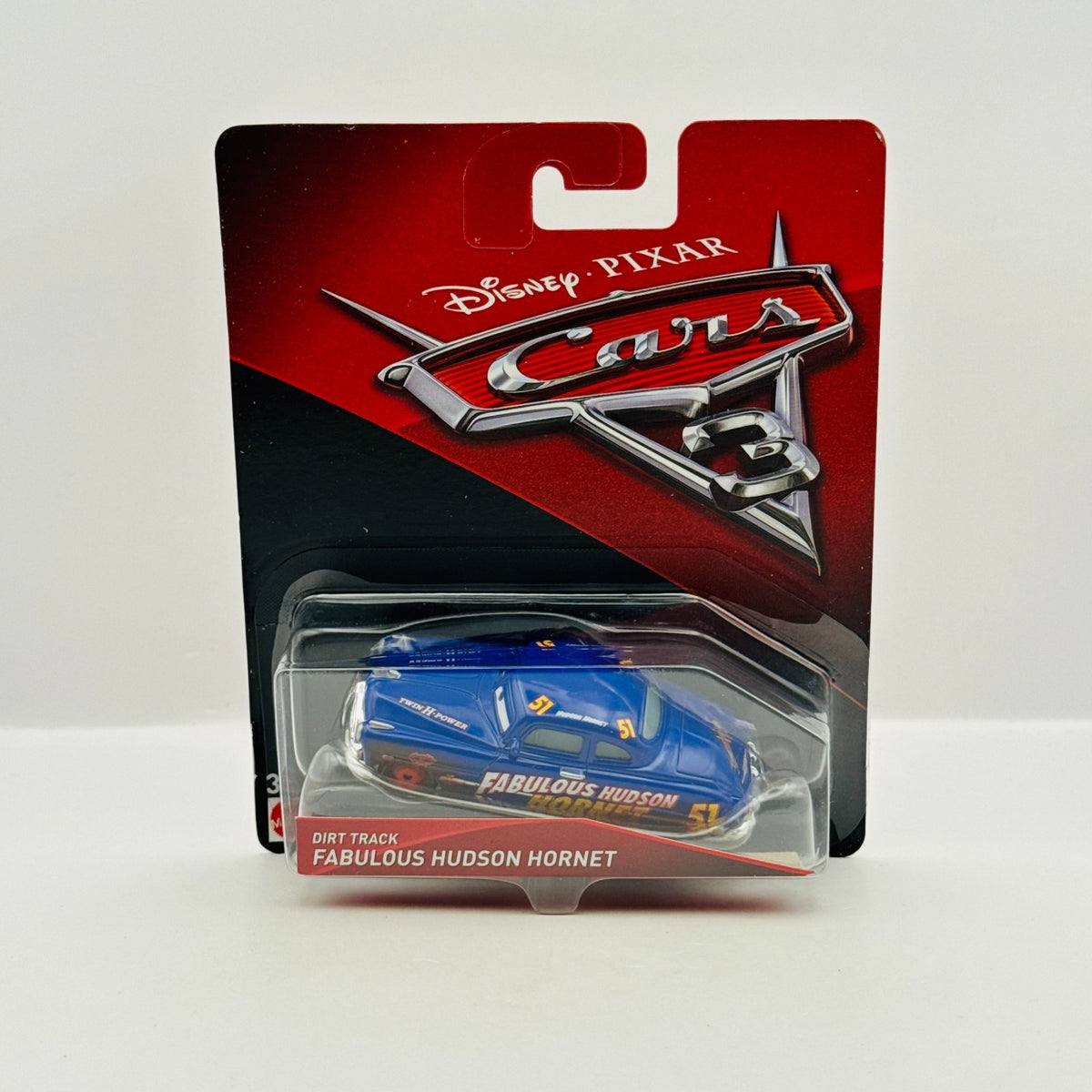Disney Pixar Cars - DIRT TRACK FABULOUS HUDSON HORNET Cars 3 2017 - 1:55 Diecast
