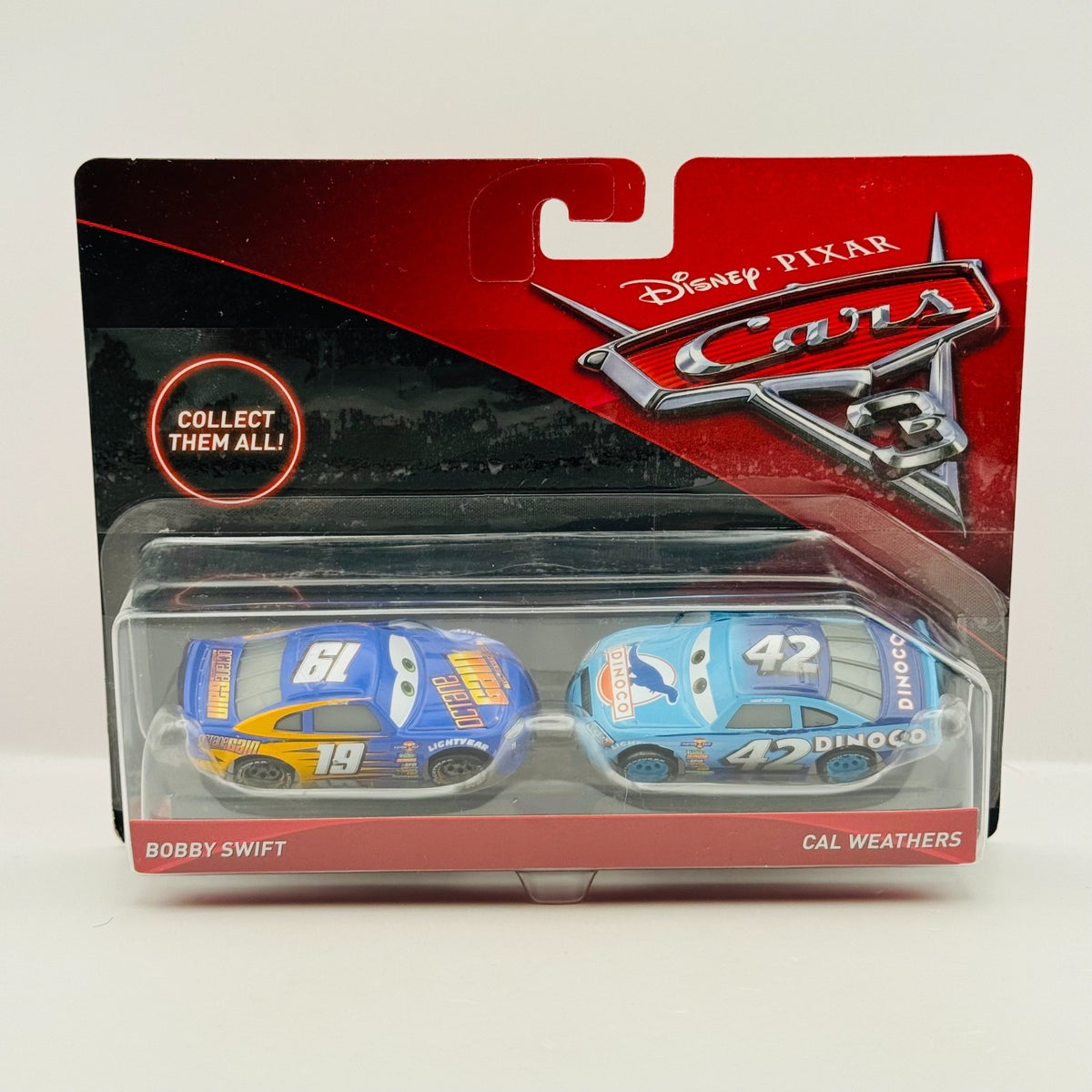 Disney Pixar Cars - BOBBY SWIFT & CAL WEATHERS Cars 3 2017 - 1:55 Diecast