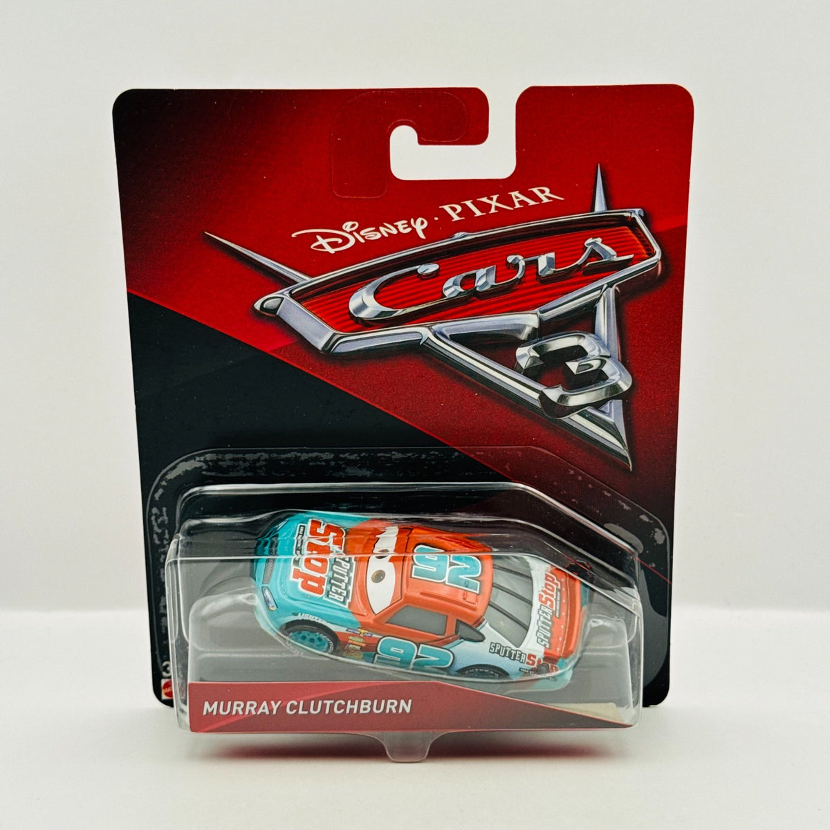 Disney Pixar Cars - MURRAY CLUTCHBURN SPUTTER STOP Cars 3 2017 - 1:55 Diecast