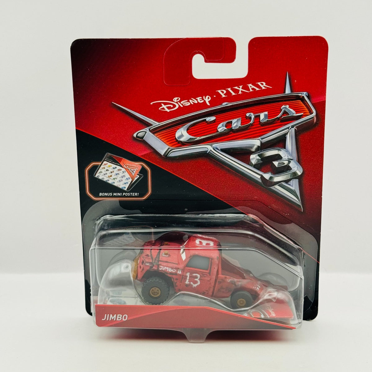 Disney Pixar Cars - JIMBO Thomasville Cars 3 2017 - 1:55 Diecast