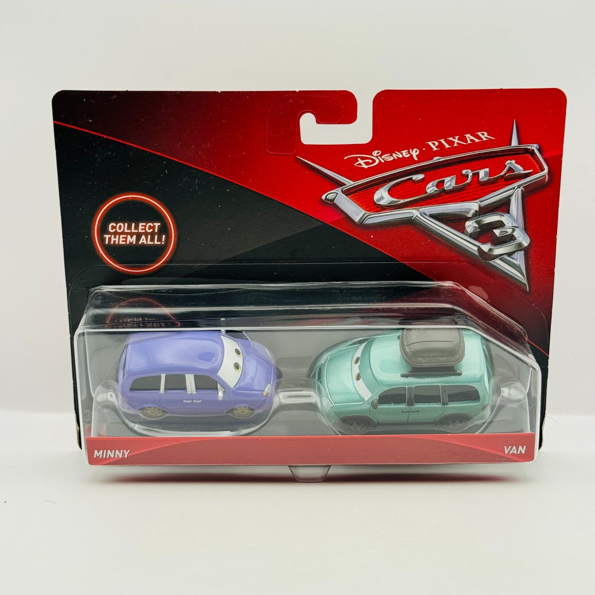 Disney Pixar Cars - MINI MINNY & VAN Cars 3 2017 - 1:55 Diecast