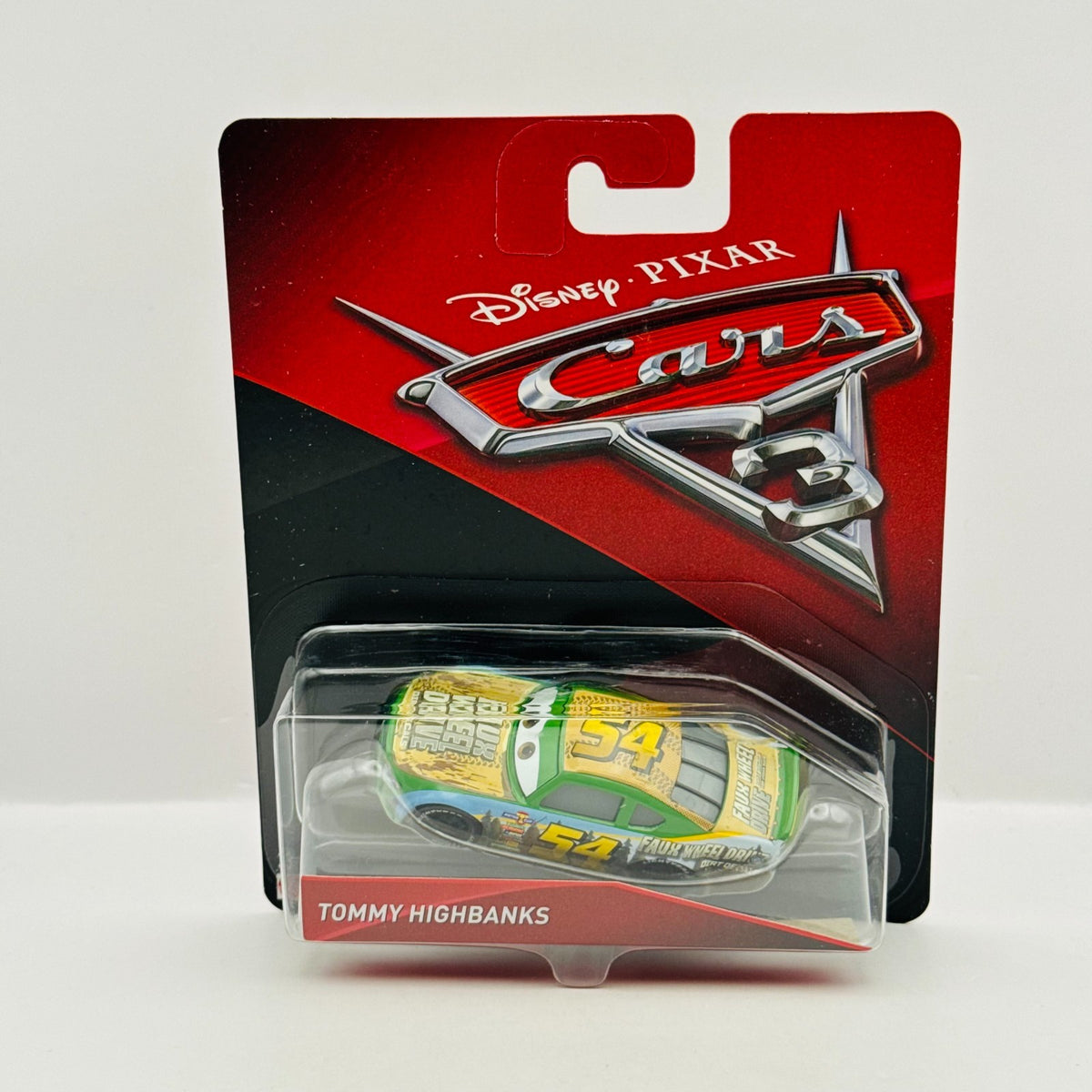 Disney Pixar Cars - TOMMY HIGHBANKS FAUX WHEEL DRIVE Cars 3 2017 - 1:55 Diecast