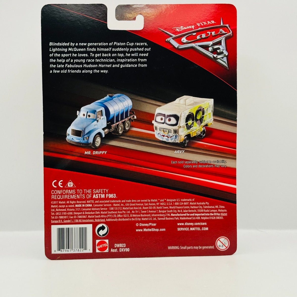 Disney Pixar Cars - MR DRIPPY Thunder Hollow Deluxe Cars 3 2017 - 1:55 Diecast