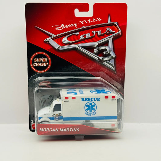 Disney Pixar Cars - MORGAN MARTINS SUPER CHASE *TAPED* Deluxe 2017- 1:55 Diecast