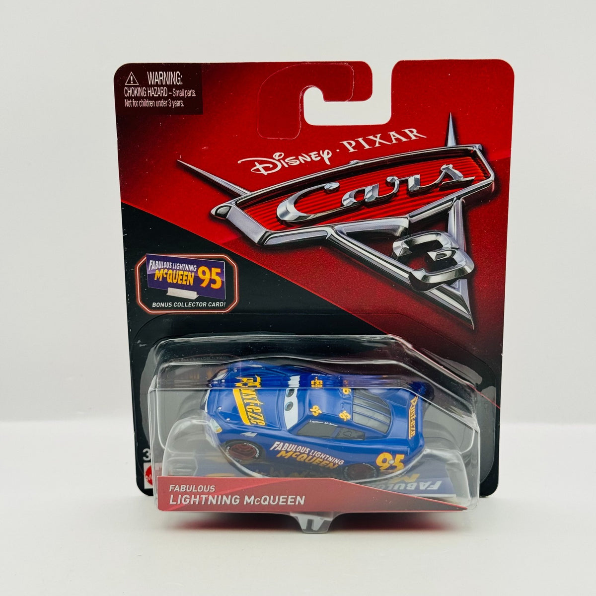 Disney Pixar Cars - FABULOUS MCQUEEN COLLECTOR CARD Cars 3 2017 - 1:55 Diecast