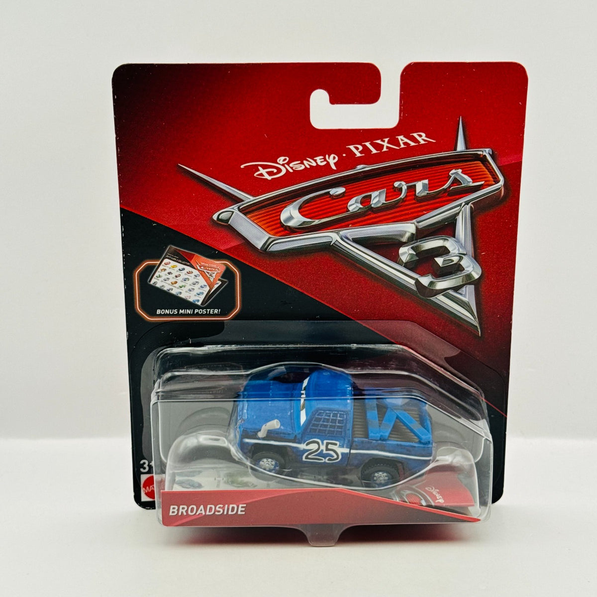 Disney Pixar Cars - BROADSIDE Thunder Hollow Cars 3 2017 - 1:55 Diecast