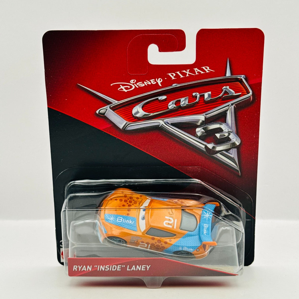 Disney Pixar Cars - RYAN INSIDE LANEY BLINKR Cars 3 2017 - 1:55 Diecast