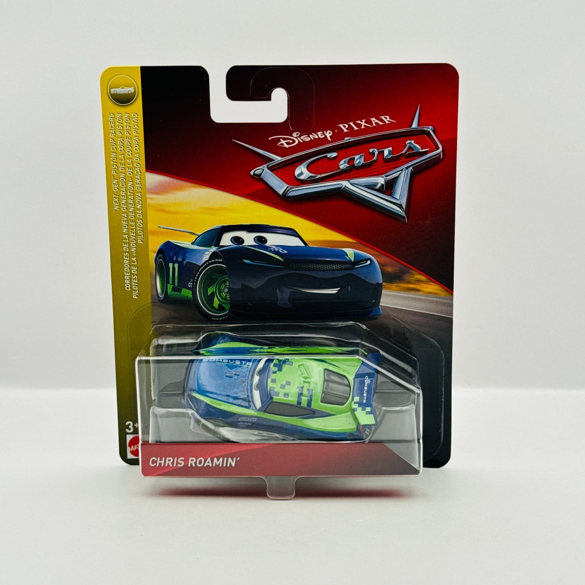 Disney Pixar Cars - CHRIS ROAMIN COMBUSTR Next Gen 2018 - 1:55 Diecast