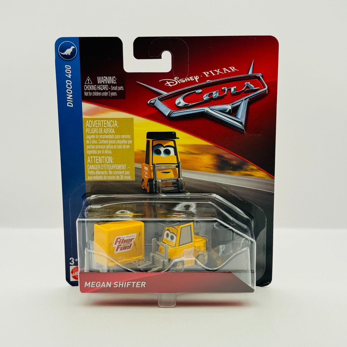 Disney Pixar Cars - MEGAN SHIFTER FIBER FUEL PITTY Dinoco 400 2018- 1:55 Diecast