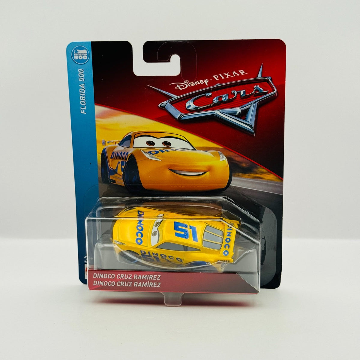 Disney Pixar Cars - DINOCO CRUZ RAMIREZ Florida 500 - 1:55 Diecast