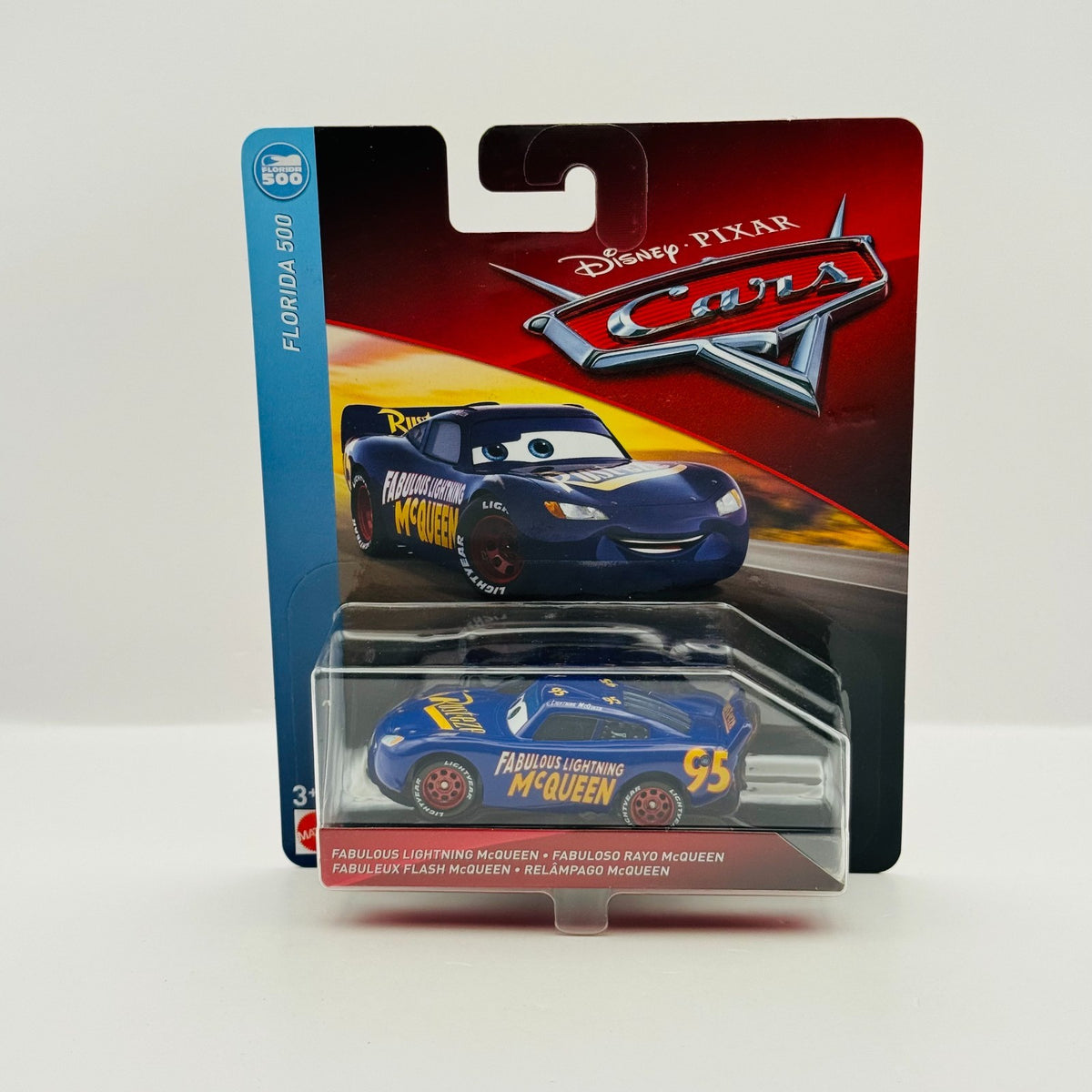 Disney Pixar Cars - FABULOUS LIGHTNING MCQUEEN Florida 500 2018 - 1:55 Diecast