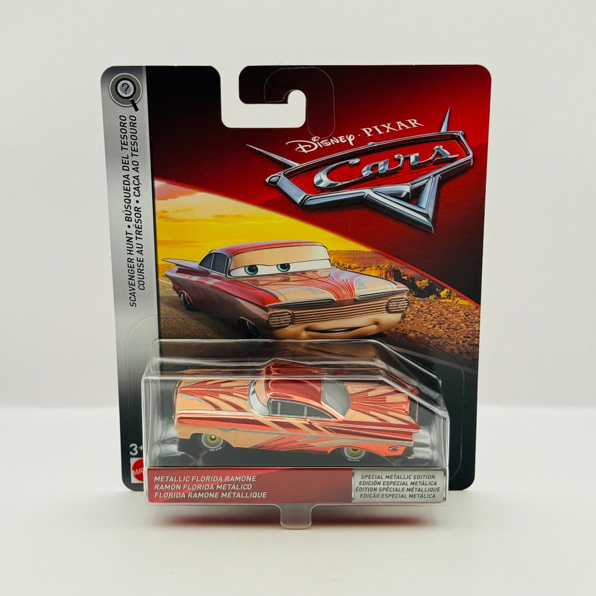 Disney Pixar Cars - METALLIC FLORIDA RAMONE Scavenger Hunt 2018 - 1:55 Diecast