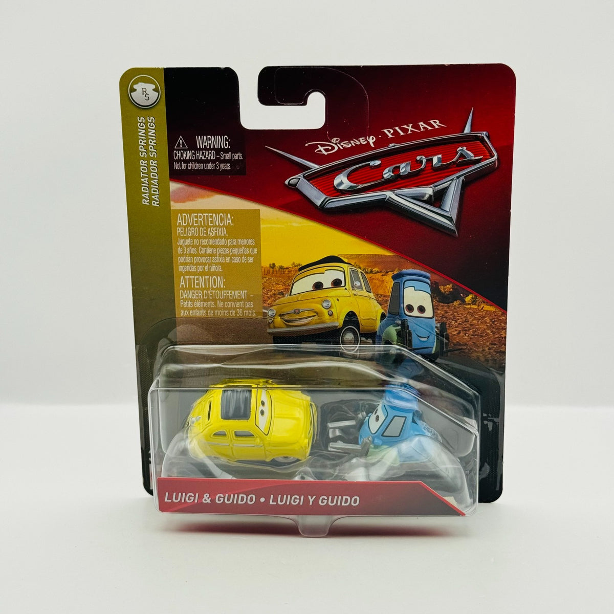 Disney Pixar Cars - LUIGI & GUIDO 2018 - 1:55 Diecast