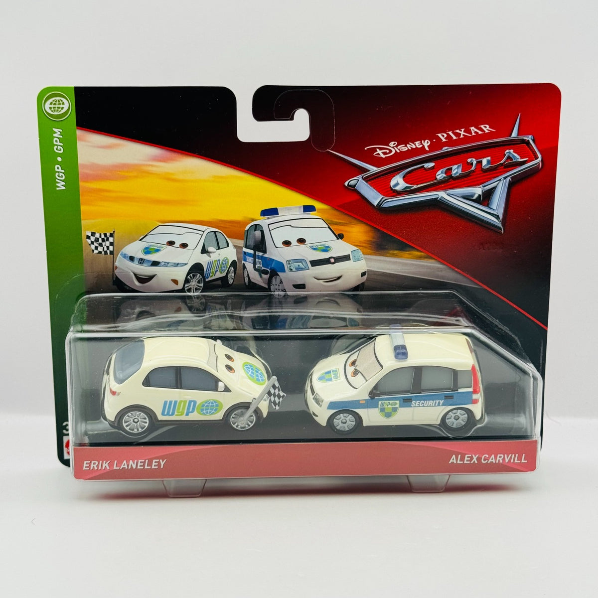 Disney Pixar Cars - ERIK LANELEY & ALEX CARVILL WGP 2018 - 1:55 Diecast