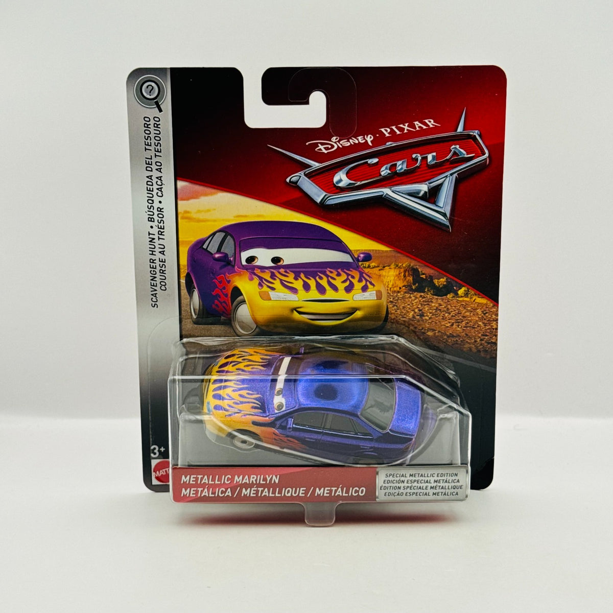 Disney Pixar Cars - METALLIC MARILYN Scavenger Hunt 2018 - 1:55 Diecast