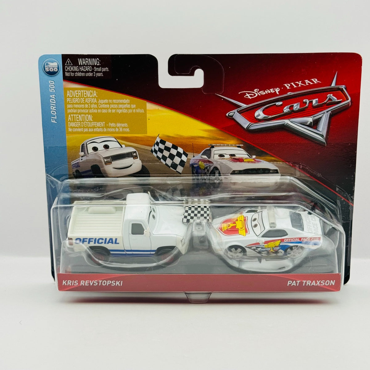 Disney Pixar Cars - KRIS REVSTOPSKI & PAT TRAXSON 2018 - 1:55 Diecast