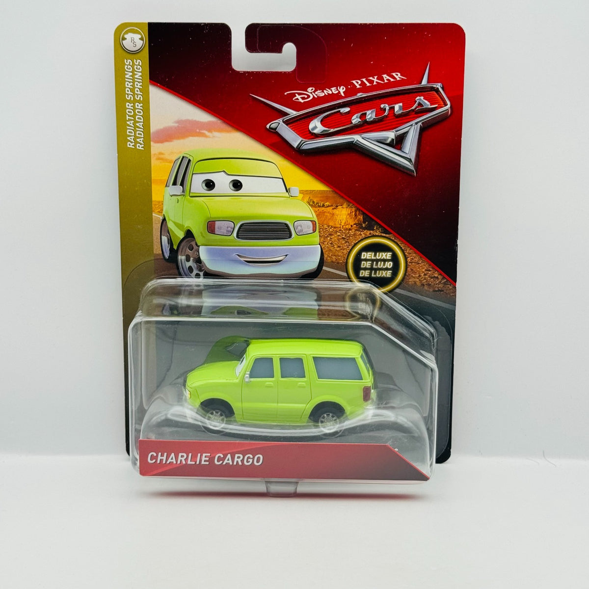 Disney Pixar Cars - CHARLIE CARGO Deluxe Radiator Springs 2018 - 1:55 Diecast