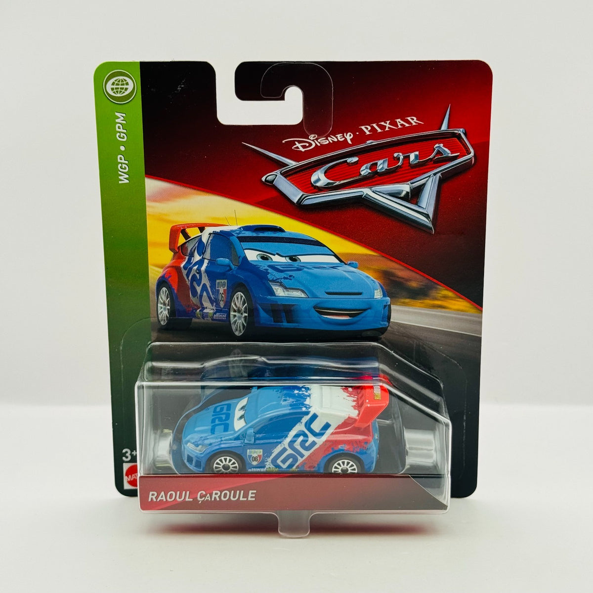 Disney Pixar Cars - RAOUL CAROULE WGP 2018 - 1:55 Diecast