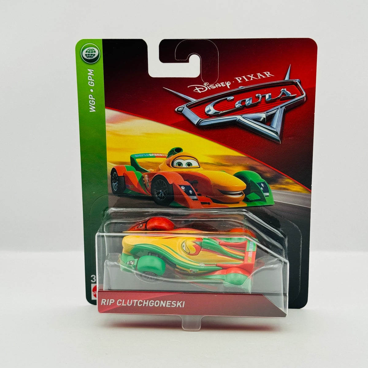 Disney Pixar Cars - RIP CLUTCHGONESKI WGP 2018 - 1:55 Diecast