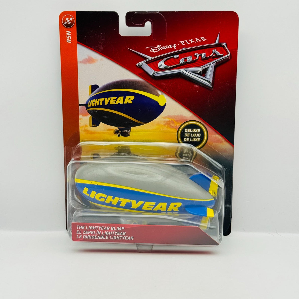 Disney Pixar Cars - CARS 3 AL OFT THE LIGHTYEAR BLIMP 2018 - 1:55 Diecast