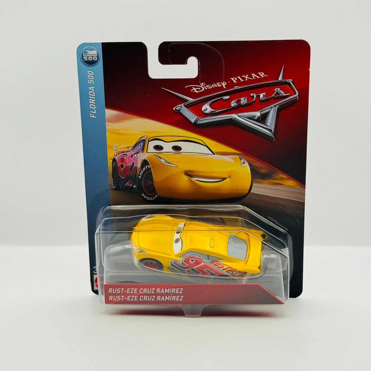 Disney Pixar Cars - RUST-EZE CRUZ RAMIREZ FLORIDA 500 2018 - 1:55 Diecast